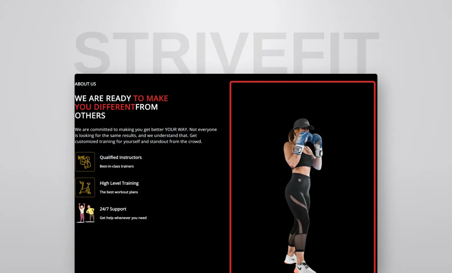 StriveFit - Main View 3