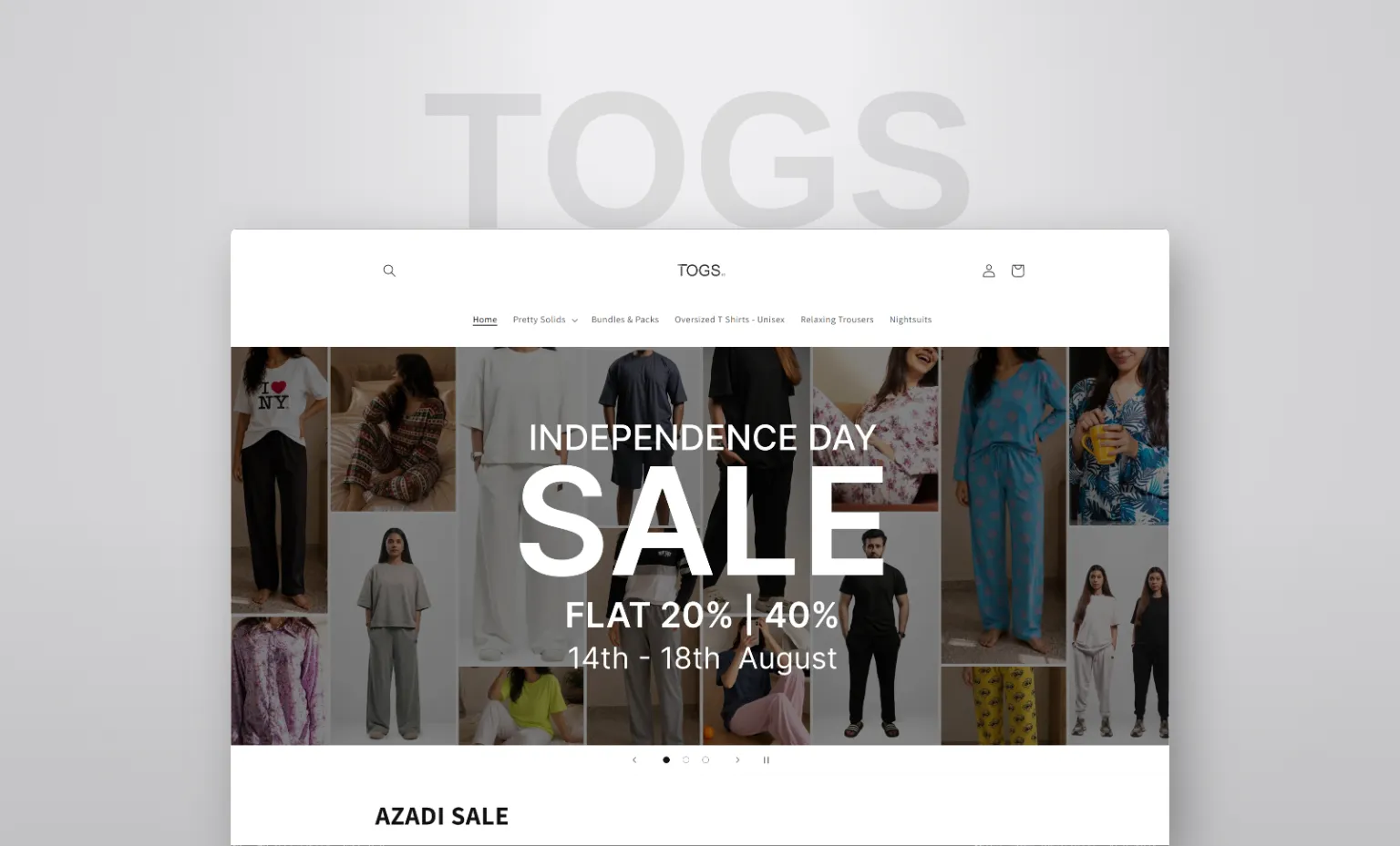 Togs 88 - Main View 2